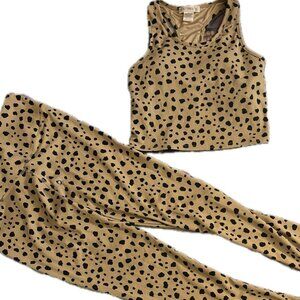Leopard  Print Fitness Wear